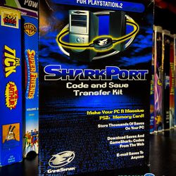 Interact Sharkport for PS2 Code and Save Transfer Kit