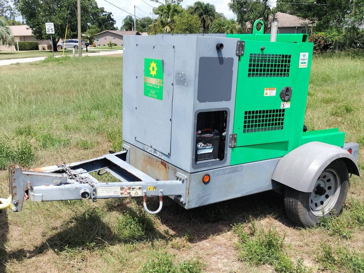 2019 Atlas Copco - Diesel 4" Dewatering - Water Pump Trailer - For Repair