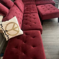 l Sofa Bed(Convertible Tufted Velvet Sleeper Sectiona)