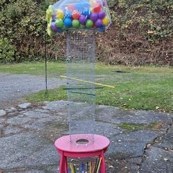 $5 Homemade Kerplunk Yard Game