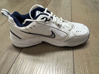 Nike Air Monarch IV White Navy Sneaker
