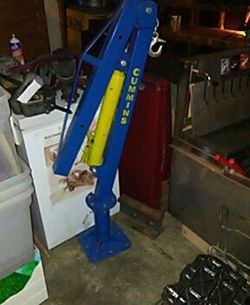 Brand new Cummins engine hoist