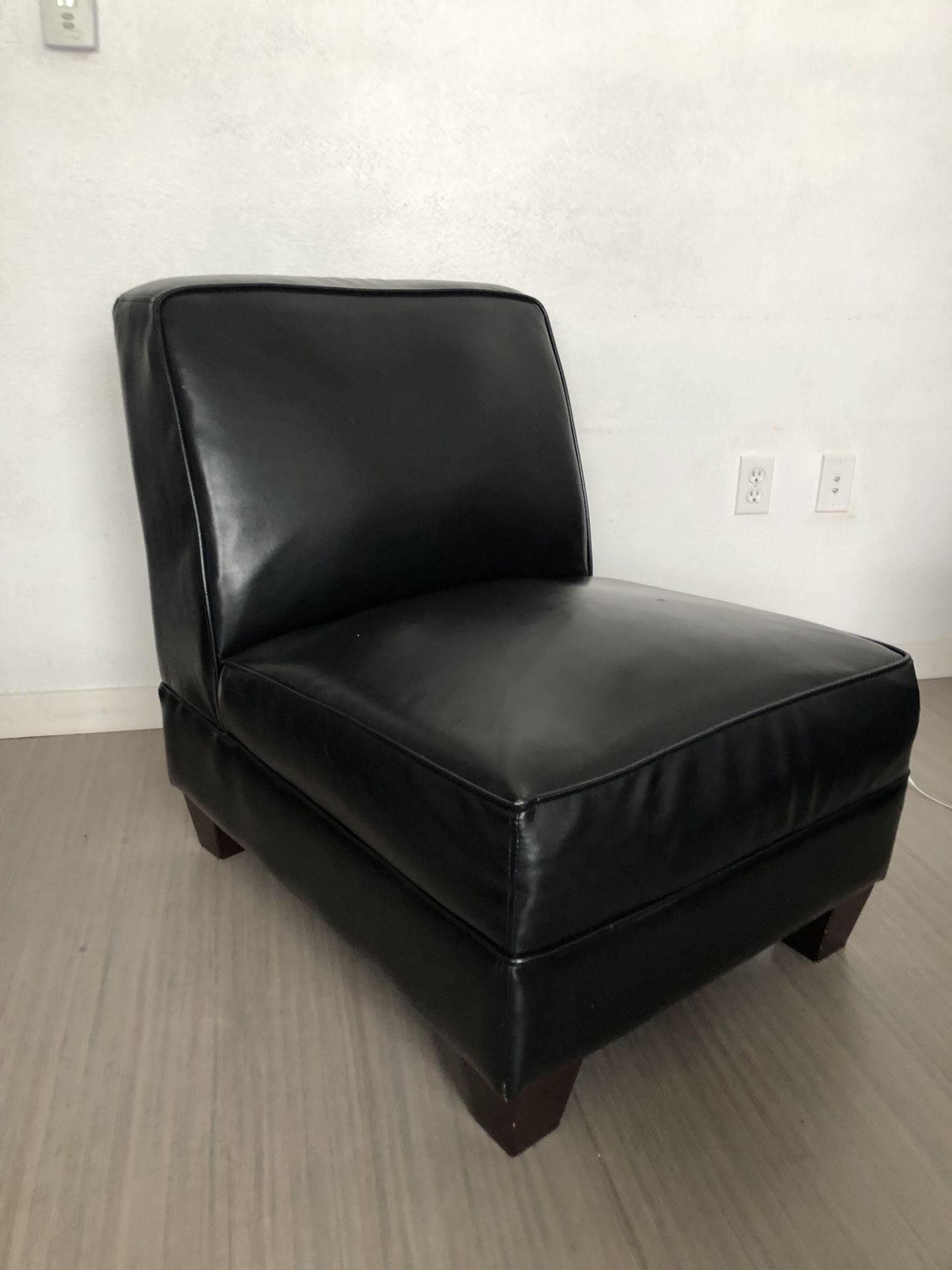 Accent Black Sofa