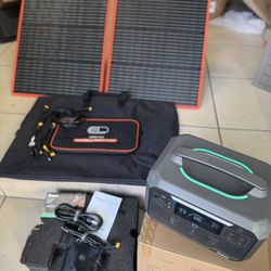 AMPACE ANDES 600W FAST CHARGING APP CONTROL +120WSOLAR PANEL