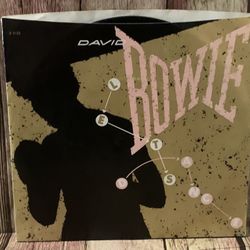 David Bowie  LET'S DANCE/CAT PEOPLE 7" Vinyl EMI America B-8158  US 1983 EX/EX