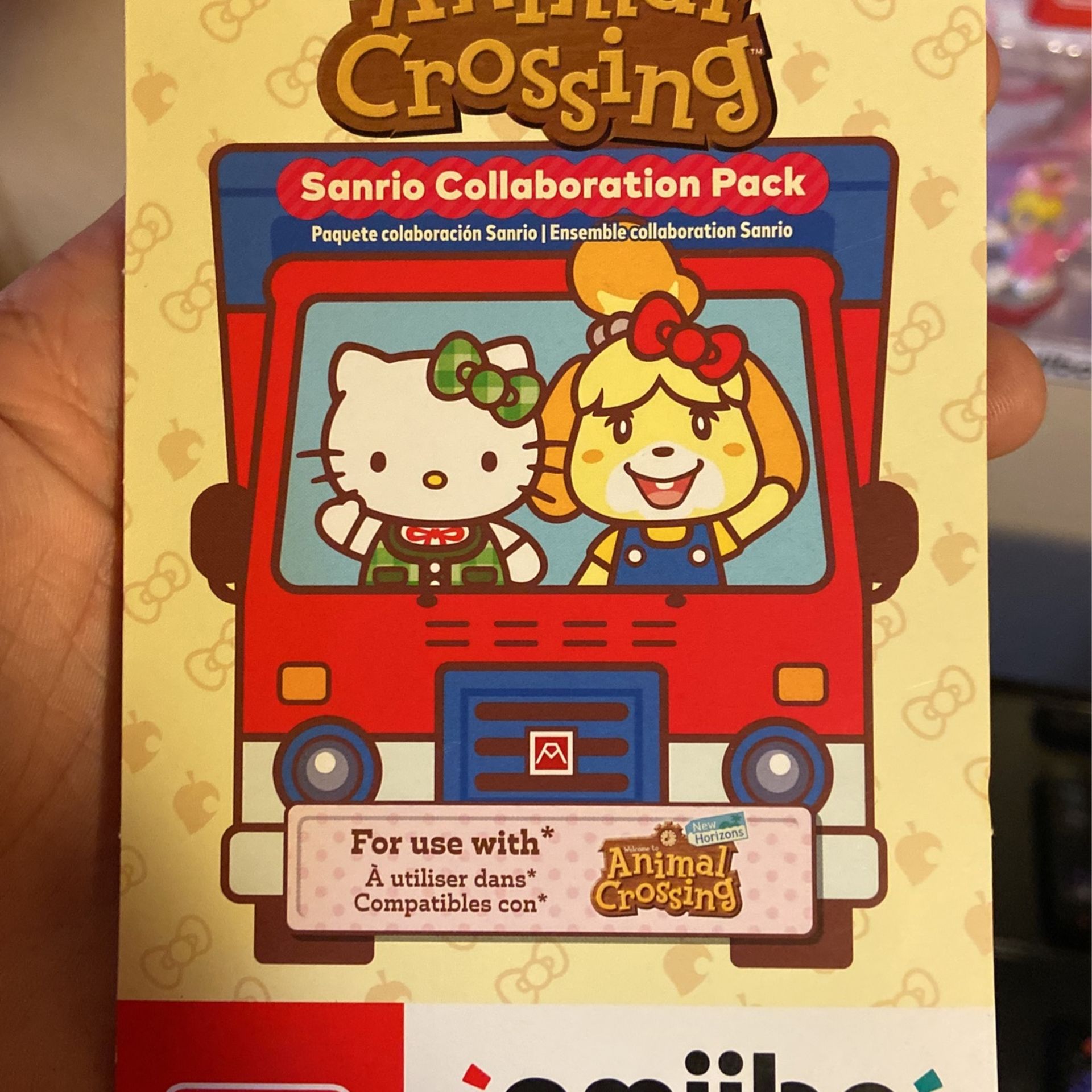 sanrio animal crossing amiibo cards