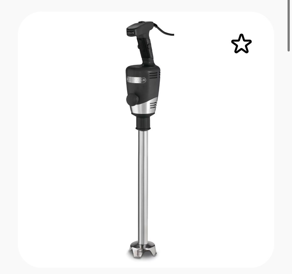 Heavy Duty Big Stik Immersion Blender