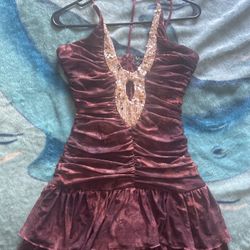Halter Top Dress Size M