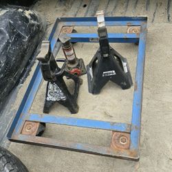 2 Jack Gatos Llaves Para quitar Llantas