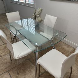 Dinning Glass Table