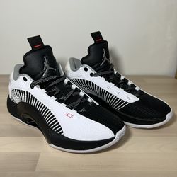 Jordan 35 Low White Black BRAND NEW Size 9