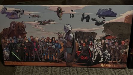 Star Wars Mandalorian Paintings