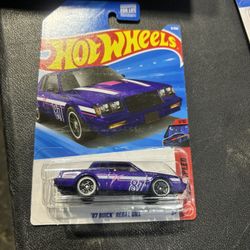 HOT WHEELS 87 BUICK REGAL GNX TREASURE HUNT