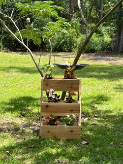 3 Tier Cedar Planter