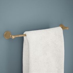 (New in Box) DELTA FAUCET 79724-CZ Cassidy Wall Mounted 24 in. Towel Bar in Champagne Bronze /1-CN-1592