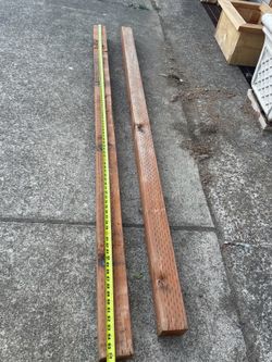 Pressure treated post