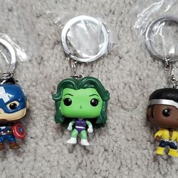 Funko Pop Marvel Keychains