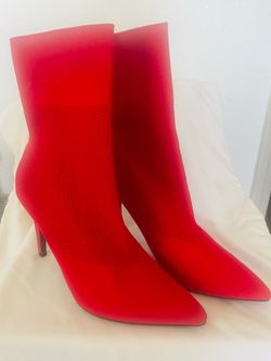 Size 10 Red Boots