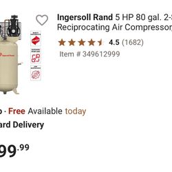 80gal Compressor 