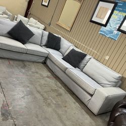 Gray Sectional 