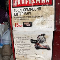 10 In Compound Miter Saw 