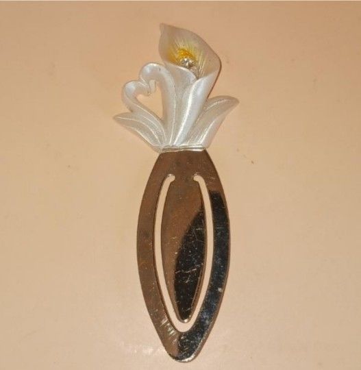 Vintage Calla Lilly Book Mark