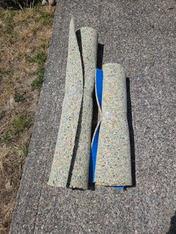 Free carpet underlayment