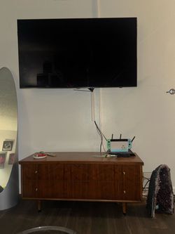 Vintage solid wood Lane chest credenza