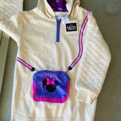 Disney Girl Minnie Mouse Graphic Sweatshirt