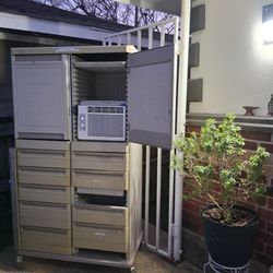 Double Wide  Stationary Tall  Worckcenter