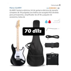 Guitarra Eléctrica Marca Glarry 