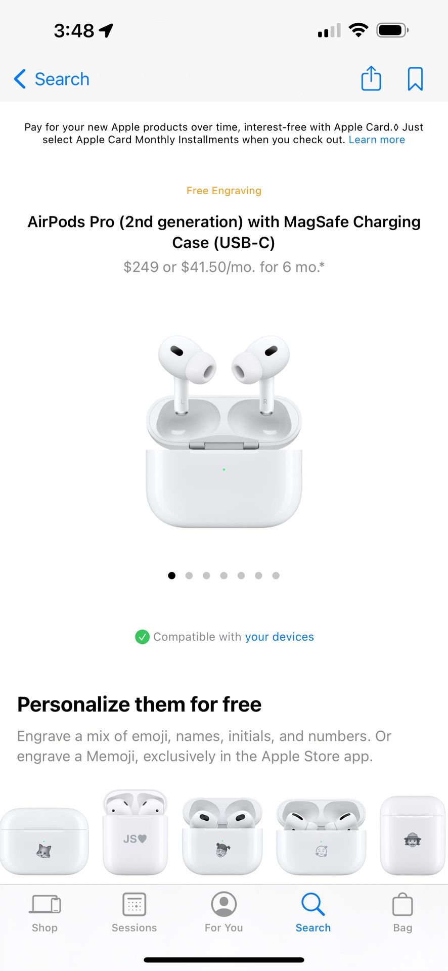 Airpod Pros 2nd generation 