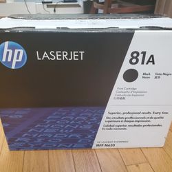 HP LaserJet 81A Black ⚫️ Cartridge CF281A , Open Box