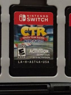Crash racing Nintendo Switch