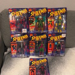 Spider-Man Retro Marvel Legends Spiderman Mysterio Peter Parker Electro Green Goblin Gwen Stacy Daredevil