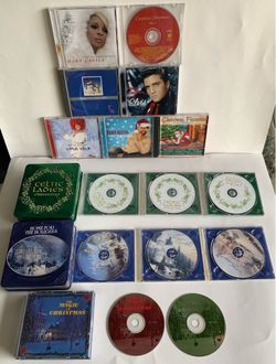 Big Christmas CD Music Lot - Mary J Blige, Elvis, Toby Keith & More!