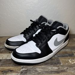 Air Jordan 1 low 'Black Medium Grey' Men’s Size 15