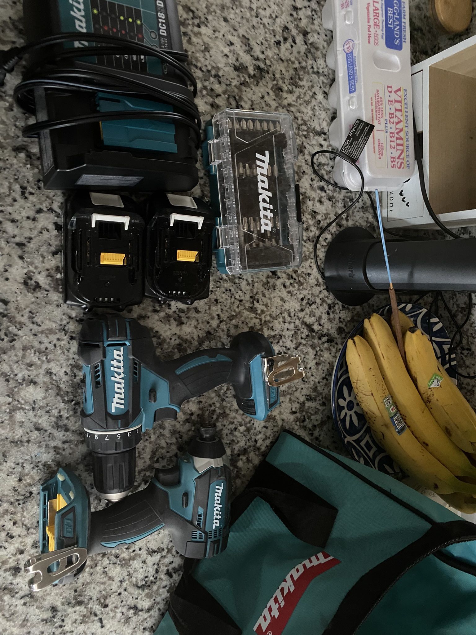 Makita Drill And Impact Set 