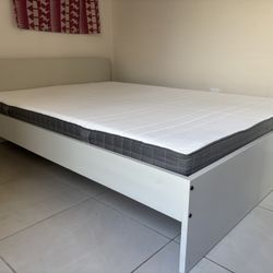 IKEA Bed Frame and Mattress 