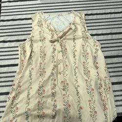 Flower print sundress
