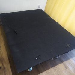 Adjustable Black Bed Frame