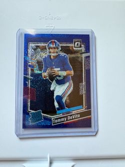 Tommy DeVito Donruss Optic Rated Rookie Card