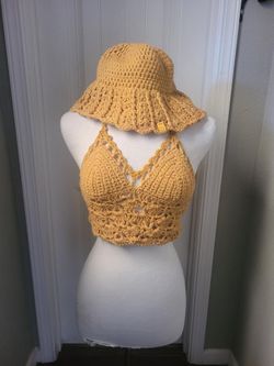 Crochet Bucket Hats And Summer Tops