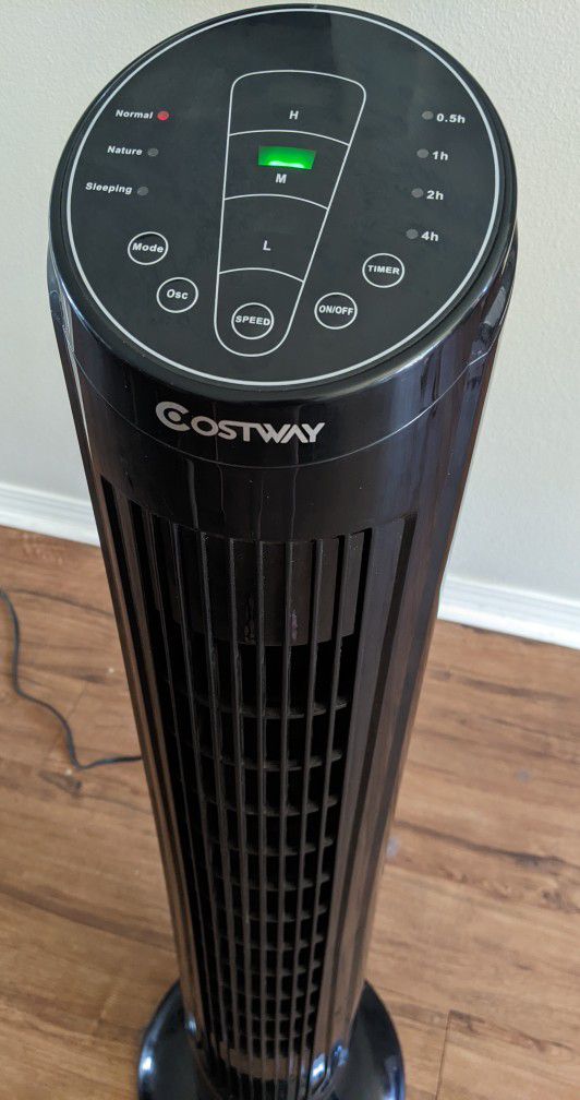 Costway 40" Oscillating Tower Fan With Remote