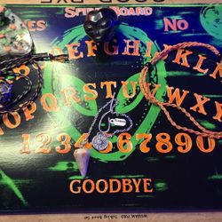 Homemade Ouija with protection bundle
