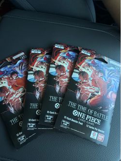 One Piece The Time of Battle Booster Packs
