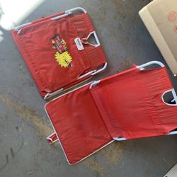 Coca-cola beach chairs 