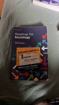 Readings for Sociology by Garth Massey