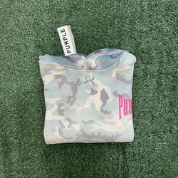 Purple Brand Camo Hoodie