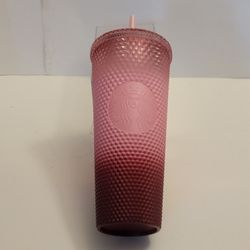 2021 Starbucks Waxberry Blush Pink Red Tumbler 